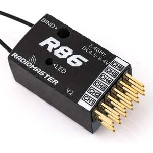V2 R86 Radiomaster 6CH sfhss รองรับตัวรับสัญญาณ PWM สำหรับโดรน RC - Product Image 4