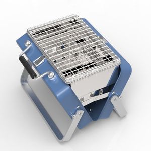 Mini Parrilla de <span class=keywords><strong>barbacoa</strong></span> al aire libre, maletín portátil, estilo de acampada, plegable, de carbón - Product Image 5