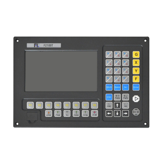 Fangling FLCNC F2100T Built-in THC Flame Plasma Cutting Cut 2 Axis Lathe CNC Controller CNC