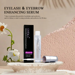 Sérum QBEKA pour cils et sourcils, gel stimulant la croissance des cils et épaississant les sourcils, pour une croissance naturelle et douce des cils - Product Image 5