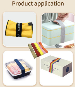 7Pcs Gói Màu Sắc Ngẫu Nhiên 2.5Cm Chiều Rộng Bento Hộp Dây Đeo Đa Chức Năng Dây Đeo Đàn Hồi Cho Đảm Bảo Hộp Ăn Trưa Máy Tính Xách Tay - Product Image 6