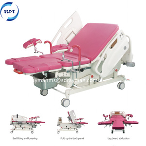 Lit d'opération électrique <span class=keywords><strong>pour</strong></span> examens chirurgicaux, traitements gynécologiques, table d'obstétrique électrique - Product Image 5