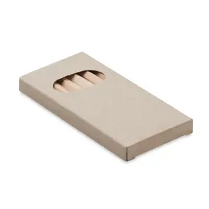 Set 6 <b>colored</b> <b>pencils</b> ABIGAIL personalized gadgets - Product Image 2