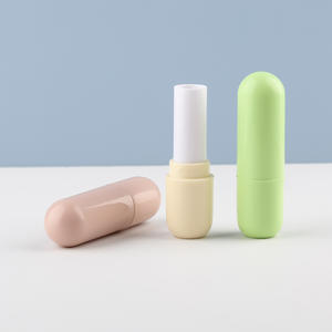 Emballage de bâton à lèvres ovale vide personnalisé Tubes de <span class=keywords><strong>baume</strong></span> à lèvres emballage cosmétique Chapstick - Product Image 6