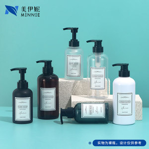 Flacons de savon pour les mains Minnie Conditioner 300ml 500ml Distributeur à pompe en plastique pour les soins quotidiens - Product Image 5