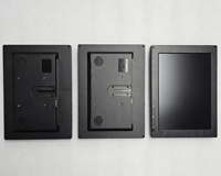 Monitor LCD Industri 10,4 Inci 1024x768 4:3 Layar Kecerahan Tinggi HDMI VGA untuk Peralatan Otomasi Pabrik