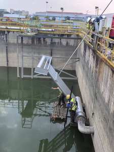 Écran de panier de traitement des eaux usées prêt à l'emploi pour usine de traitement des eaux usées d'abattoir - Product Image 5