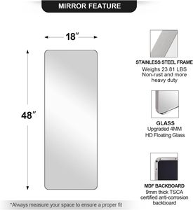 Miroir Mural Personnalisé pour Décoration Intérieure, Léger, Auto-Adhésif, Flexible et Incassable, Idéal Salle de Bain, Maquillage et Décoration de <span class=keywords><strong>Maison</strong></span> - Product Image 3