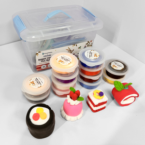 Pâte à modeler en plastique lisse et colorée certifiée EN71 pour les activités créatives familiales du Ramadan - Product Image 1