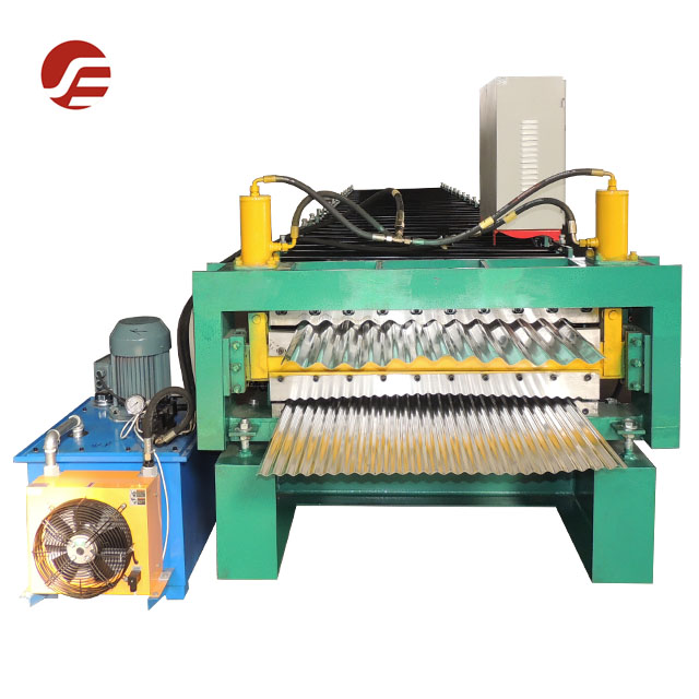 Dobladora Maquina para acanalar fabricar calaminas de aluzinc tr4 tr5 y ondulado conformadora de chapa трапециевидный техос