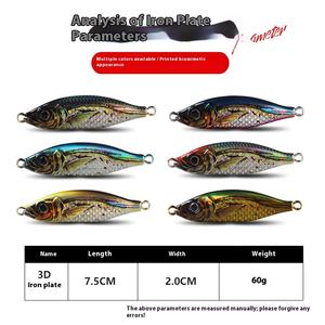 Señuelo Metálico 3D GAMA GAMA Japan 2026, Tipo S, 60g, para Pesca de Fondo, Luminoso, de Largo Alcance - Product Image 3