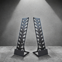 Hot Selling moderne Mosaik Marmor Granit Stein Keramik Dach Porzellan Wandfliesen Display Racks Boden Metall Muster halter