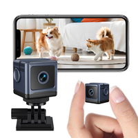 Kamera Mini Nirkabel HD 1080P Kamera WiFi Kamera IP Dalam Ruangan untuk Keamanan Pemantauan Rumah Kamera CCTV Luar Ruangan