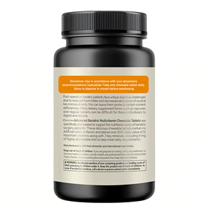 चीन थोक तटस्थता पूरक उष्णकटिबंधीय बेरी स्वाद मल्टीविटामिन चबाने योग्य गोलियां 9 मिलीग्राम अत्यधिक अवशोषित लौह वयस्क - Product Image 4