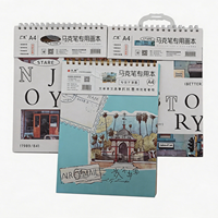 Agenda à spirales A4 personnalisable avec couverture en PP gris, 80 feuilles, impression numérique - Cadeau promotionnel