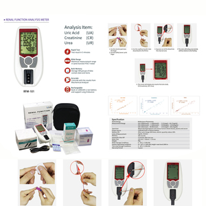 شرائط اختبار محلل بيطري متعددة الوظائف لكرياتينين حمض اليوريك تحليل شامل لوظائف الكلى - Product Image 5