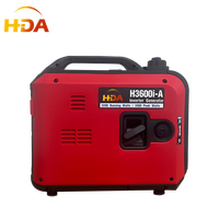 Générateur silencieux portable 3KW à essence 220V dynamo moteur 3000w générateur d'onduleur générateur de secours électrique H3600i-A