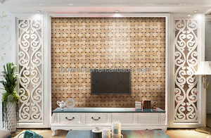 KHÁCH SẠN Khá Tiếp Nhận Nền Tường <span class=keywords><strong>Chevron</strong></span> Khảm Gạch Tường Nghệ Thuật - Product Image 6