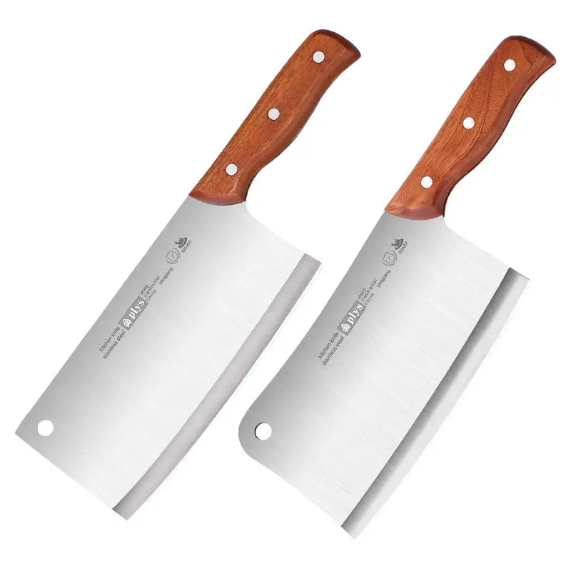 Groothandel Keuken Mes Groente Vlees Cleaver Slager Snijden Chinese Chopper Cleaver Mes