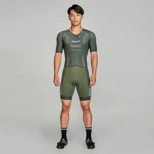 EUROBIKE SHOW Custom Design Breathable Triathlon Suit Men Light Weight Triathlon Swimming Wetsuit With Rear Pockets