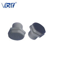 Voir E-PTFE Snap-in Round Black Plastic IP68 Waterproof  Pressing Air Vent Plug Balance Pressure Valves