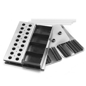 Cassetta degli Attrezzi per Riparazione Occhiali, Organizzatore <span class=keywords><strong>in</strong></span> <span class=keywords><strong>Plastica</strong></span> con Cacciaviti Regolabili e Pinze per <span class=keywords><strong>Porta</strong></span> Utensili da Ottica - Product Image 3