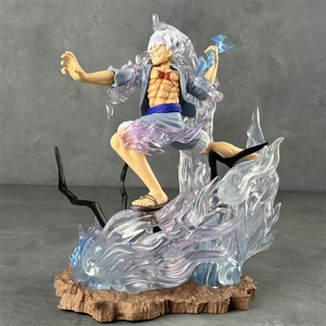 Figurine d'action GK One Piece Sun God Five-Stage Nika <span class=keywords><strong>Luffy</strong></span>, Statue PVC Anime Résonance de la Bannière des Chapeaux de Paille, Marque XinS, 14 ans - Product Image 3