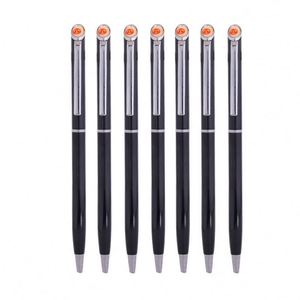 Promotional Resin <b>Top</b> Metal Ball Pen with Custom Printing Business Use Engraving logo - Product Image 1