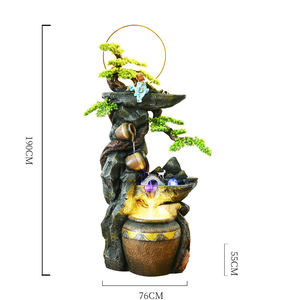 Grande cascade <span class=keywords><strong>lumineuse</strong></span> de Style européen pour l'intérieur et l'extérieur, décoration de jardin, <span class=keywords><strong>fontaine</strong></span> d'<span class=keywords><strong>eau</strong></span> avec lumière - Product Image 6