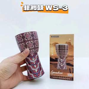 2024 New Hot phi trống sơn WS-3 <span class=keywords><strong>Bluetooth</strong></span> Loa ngoài trời loa siêu trầm mini thẻ di động loa Quà Tặng - Product Image 3