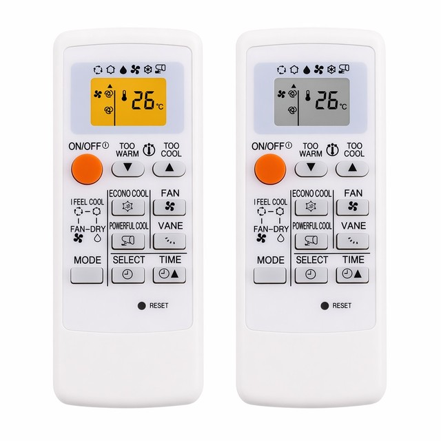 Replacement Universal Air Conditioner Remote Control for Mitsubishi AC MP04A MP07A MH08B MH12A Series
