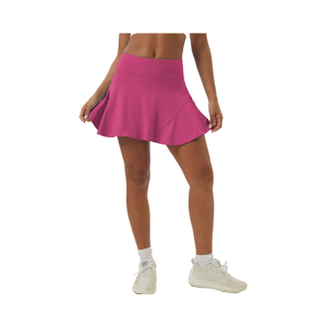 Individuelles LOGO Bestseller A-Linien-Minirock für Damen Hüftliftend mit Eingebauter Shorts Lässiger Sport-Fitness-Taschenrock aus Nylon - Product Image 5
