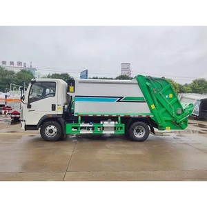 Camion compacteur de déchets Sinotruck Howo RHD 6 tonnes, neuf, prix d'usine, à vendre - Product Image 2
