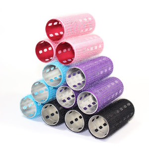 Produit <span class=keywords><strong>le</strong></span> mieux noté magique en aluminium coloré cheveux <span class=keywords><strong>curling</strong></span> rouleau avec plus taille - Product Image 6