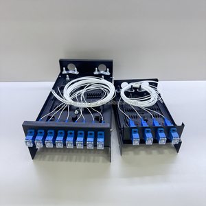 Caja Terminal de Fibra Óptica de 4/8 Puertos en Oferta, Completamente Equipada con Brida SC/UPC y Pigtail, Caja de Empalme de Fibra Óptica SC/UPC de 4/8 Hilos para FTTH - Product Image 5