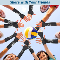 Nouveaux Manchons de Volleyball 2025 avec Coussinets en Mousse pour le Bras et l'Avant-bras, pour le Tir, le Pass et le Frappe