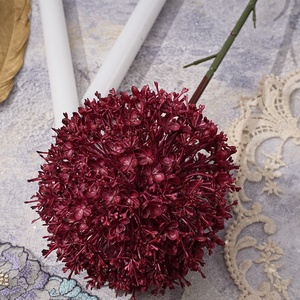 Boule de chrysanthème en plastique faite à la main J154, <span class=keywords><strong>d</strong></span>écoration <span class=keywords><strong>d</strong></span>'Halloween, fleurs artificielles en forme <span class=keywords><strong>d</strong></span>'<span class=keywords><strong>oignon</strong></span> pour la <span class=keywords><strong>d</strong></span>écoration de mariage et de fête - Product Image 3