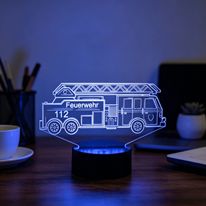 Luz Nocturna LED para Decoración de Dormitorio, Regalo Perfecto para Novio, con Forma de Camión Excavador - Product Image 5