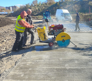 Hiệu quả cao Xăng Xăng Road <span class=keywords><strong>Cutter</strong></span> cắt bê tông Saw máy - Product Image 5