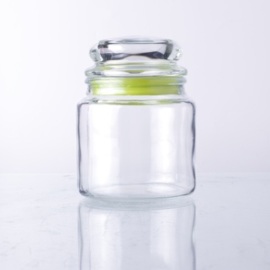 New Design Transparent Hermetic Glass Storage Jar