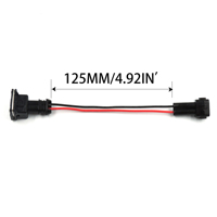 محول جديد من OBD2 إلى OBD1 EV1 لموصل حاقن الوقود مع كابل توصيل لتبديل المحرك