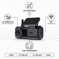 Caméra embarquée E-Link Star ET2G 2CH 2K 4G/WiFi GPS ADAS 1 To TF Étanche Vision Nocturne Double Objectif DVR Flotte Garantie 1 An