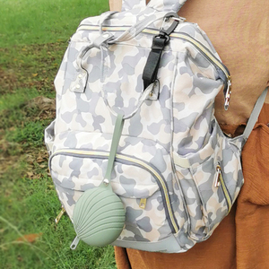Muschel form Multifunktions-Outdoor-Aktivitäten Silikon Schnuller Aufbewahrung tasche für Kinder & Silikon Hund behandeln Beutel Tasche für Hund - Product Image 6