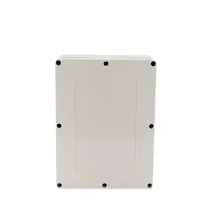CCTV IP55 IP67 ABS灰色のプラスチック製防水ジャンクションボックス配電装置保護エンクロージャー (ヒンジ付き)