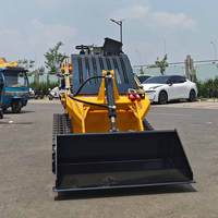 Chargeuse compacte télécommandée et chargeuse sur chenilles sans pilote pour le transport de matériaux sur sites miniers – Machinerie lourde haute efficacité