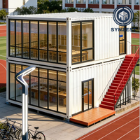 Villa préfabriquée à prix d'usine, maisons conteneurs préfabriquées pour hôtels, espaces de vie, maisons de vacances