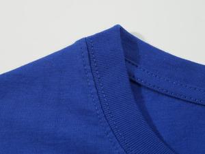 Venta al por mayor de China de fábrica transpirable 100% algodón 180gsm de punto regular de los hombres camiseta suelta para Mujeres Hombres - Product Image 5