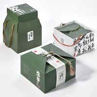 Unregelmäßige pyramidenförmige Papierbox für Seilreifen-Geschenkverpackungen, individuell anpassbar nach Bedarf.