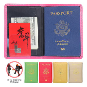 Bolsillo de PVC listo para enviar Porta <span class=keywords><strong>Carnet</strong></span> Passport Protect Holder Bolsillo multifuncional para viaje - Product Image 1