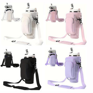 For Stanley 40oz Ice <b>Cup</b> Bottle DIY Printed with Portable Strap Exclusively for New Protective <b>Cup</b> <b>Cover</b> - Product Image 1